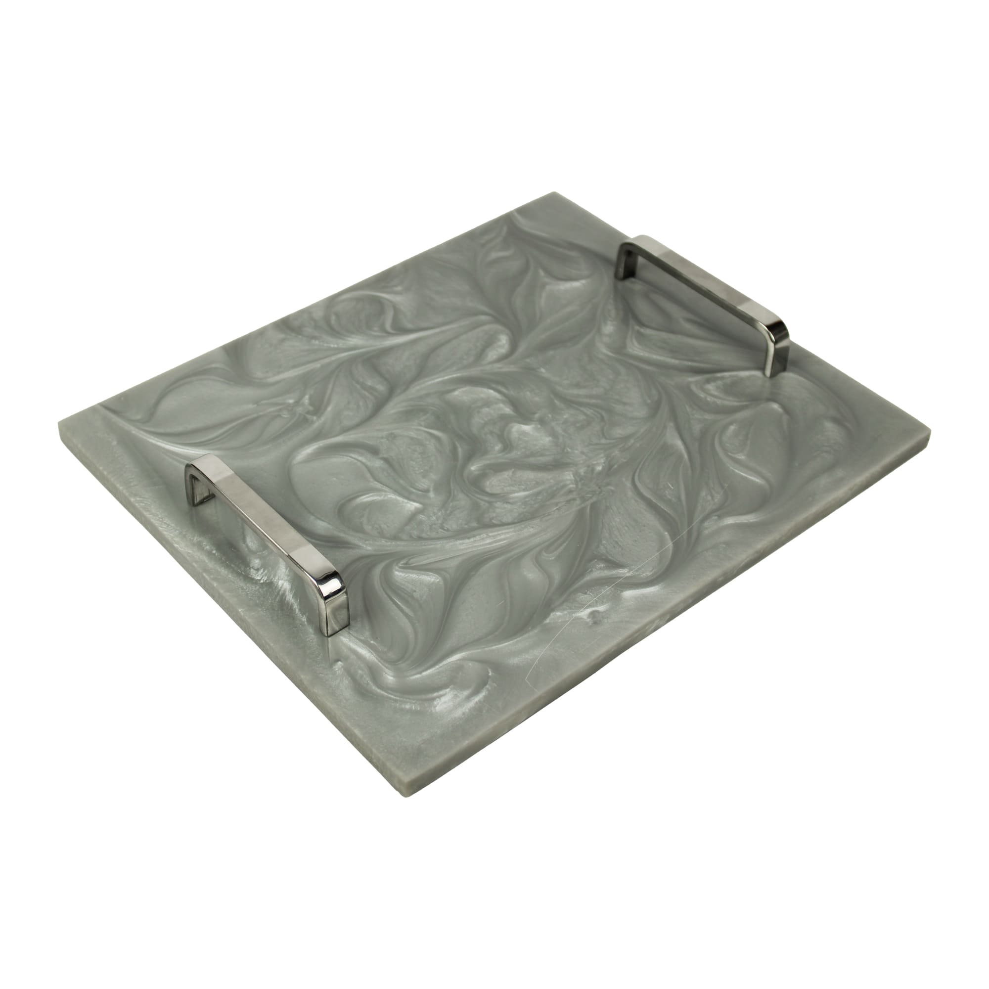 Grey Resin Utility Tray
